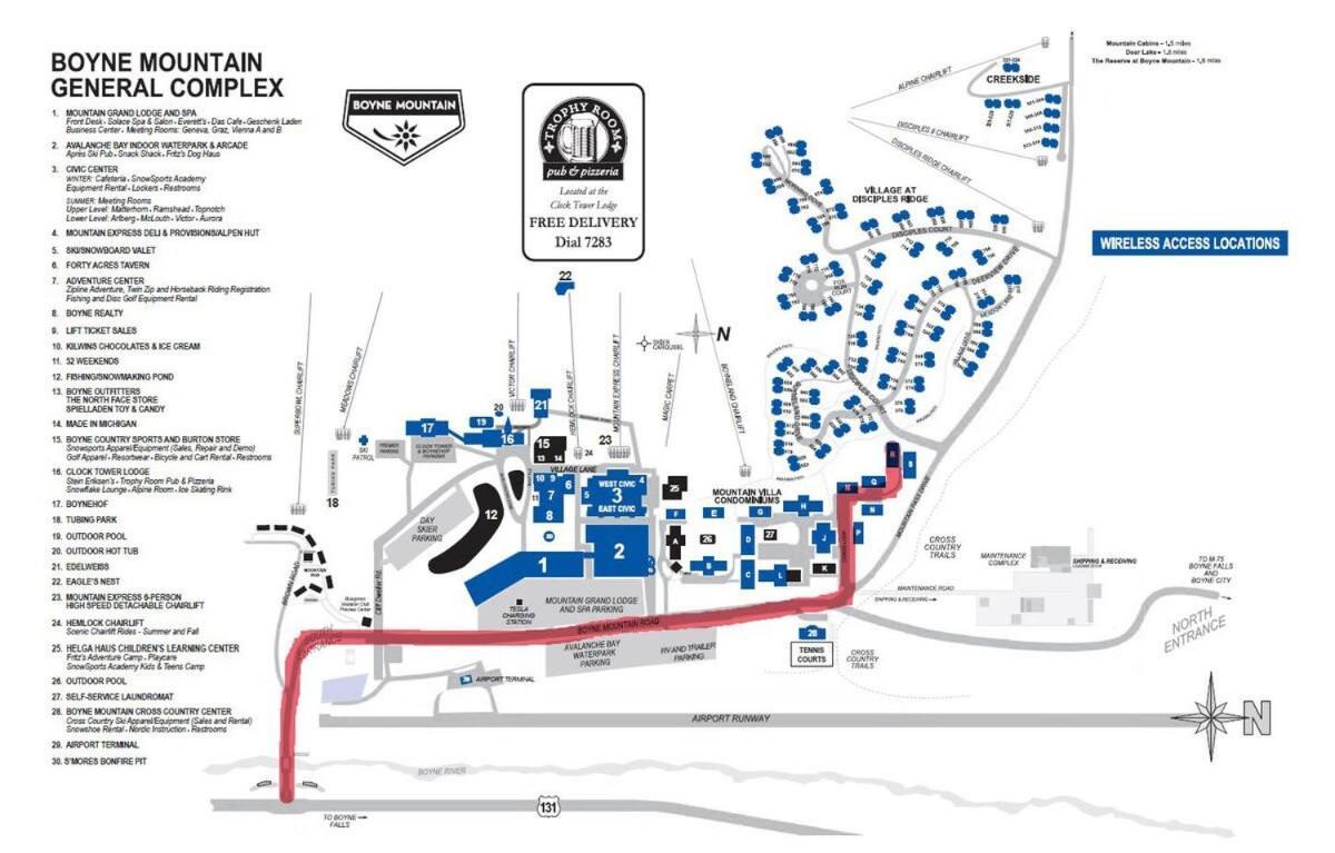 Boyne Mountain Condo -Sleeps 12 Boyne Falls المظهر الخارجي الصورة